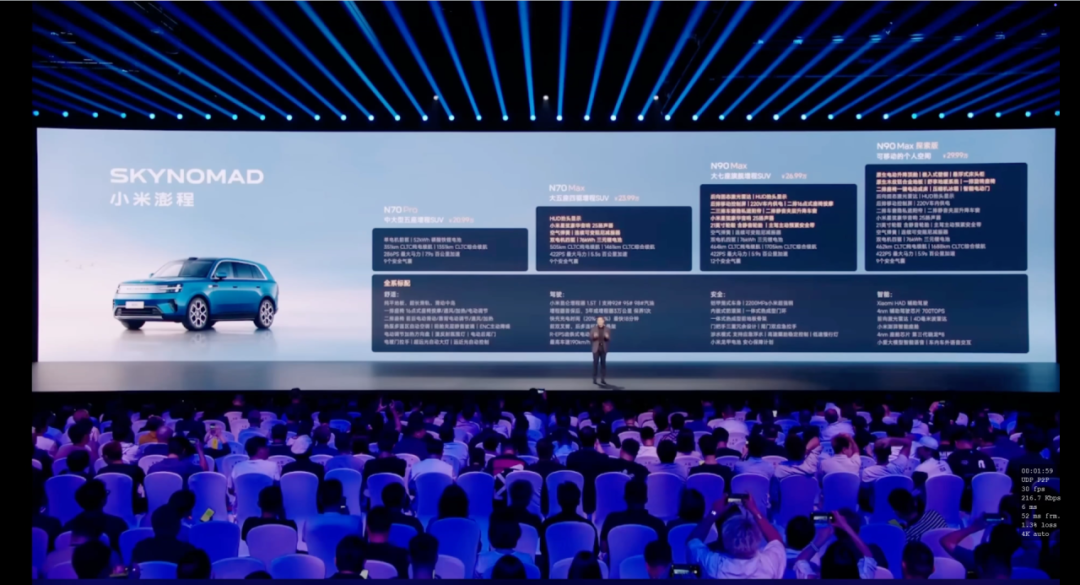 小米澎程系列正式上市！四款车型重构20-30万家用SUV市场